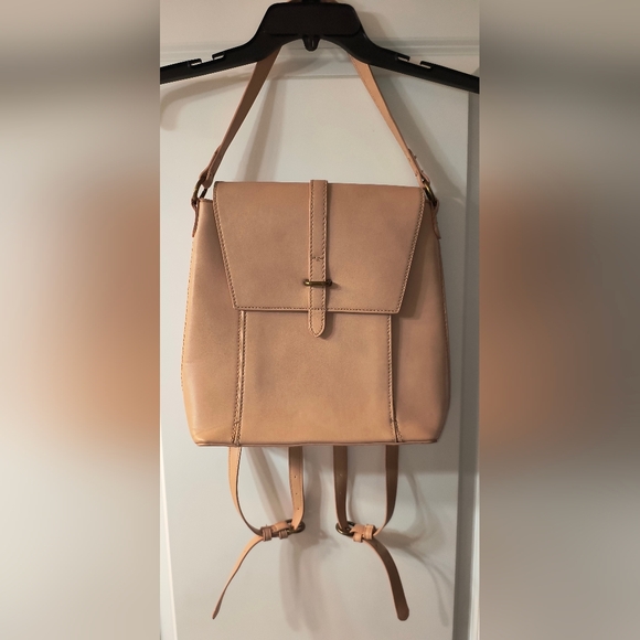 Universal Thread | Bags | Universal Thread Tan Leather Backpack | Poshmark